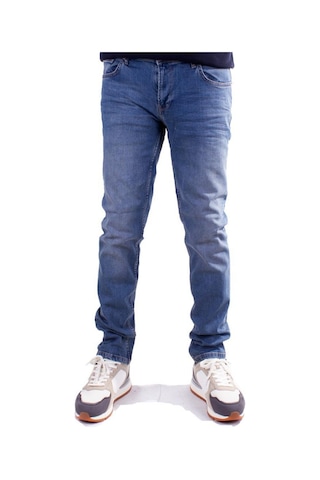 Twister Panama 727 Mavi Düşük Bel Dar Paça Erkek Jeans Pantolon 001