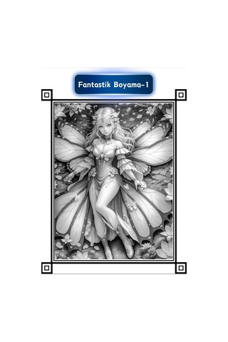 Fantastik Güzel Periler Tonlamalı Boyama Kitabı