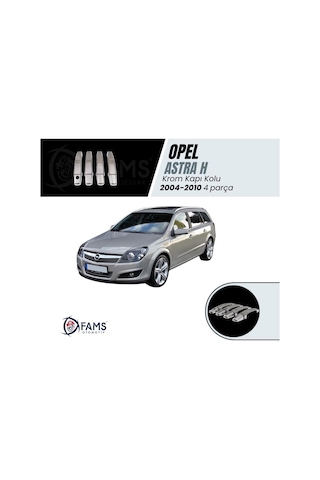 Opel Astra H Krom Kapı Kolu 4 Kapı 2004-2010 P. Çelik