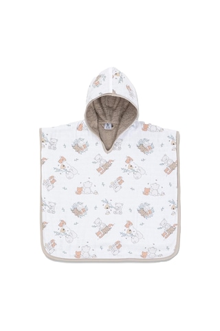 Gezenbebe Hero Desenli Müslin & Havlu Bebek Çocuk Pançosu Teddy Diğer