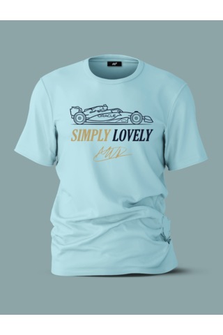 Fnbx Max Verstappen Simply Lovely Number 3 T-shirt Turkuaz