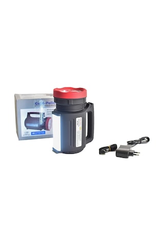 Gold -Police Gp-650 Projektör Fener 2000 Mt Siyah