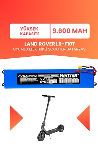 Land Rover Lr-f10t Uyumlu Batarya Yüksek Kapasite 36v 9.600mah