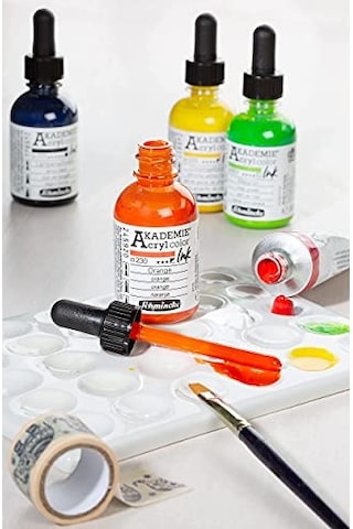 Akademie Akrilik Mürekkep 50 Ml 343 Alizarin Crimson Hue Diğer