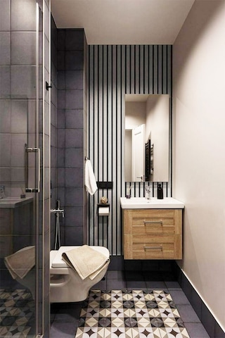 Bien Exclusıve 7600 Gri Lambri Panel Ahşap Duvar Çıtası Desenli Duvar Kağıdı 5 M² Gümüş