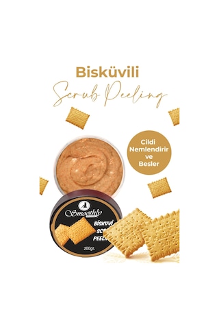 Bisküvi Aromalı Canlandırıcı & Yumuşatıcı El Ayak Ve Vücut Bakım Peelingi 200gr 47429415