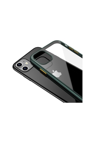 Apple Uyumlu iPhone Bikapak Elıt Shıne 11 Pro Max Full Kırmızı