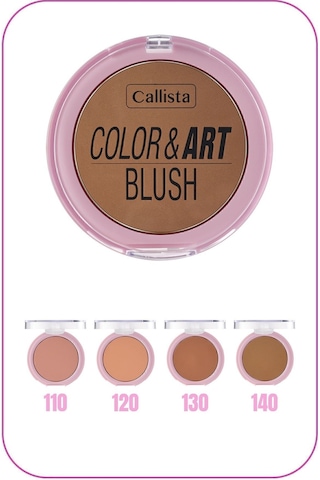 Callista Color Art Blush Toz Allık - 110 Blushing Pink