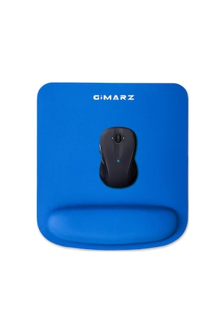 Gimarz Küçük Deri Fare Pabuç, Bilek Destekli Yastık İle 219041516