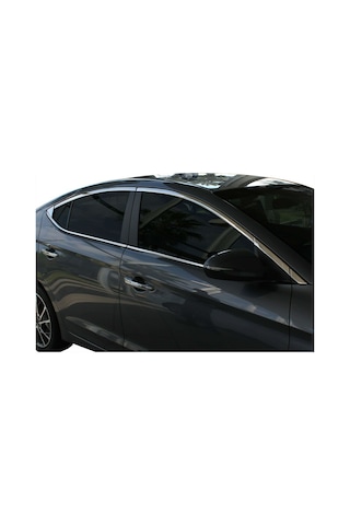 Hyundai Elantra 6 Cam Çerçevesi 14 Prç Krom 2016 ve Sonrası