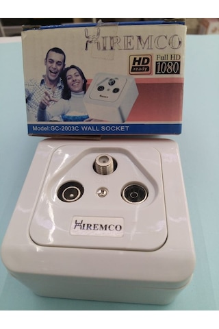Hiremco Çoklu Uydu Prizi Full Hd 1080P