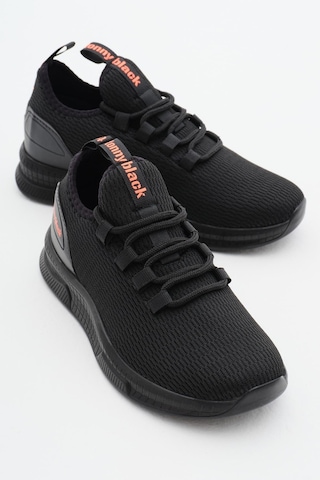 Tonny Black Nefes Alabilen Kumaş Poli Taban Bağcıklı Unisex Siyah Spor Ayakkabı V2qnt-0 Siyah
