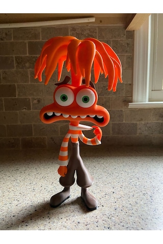 Ters Yüz Kaygı Anksiyete Anxiety Inside Out Karakter Figür