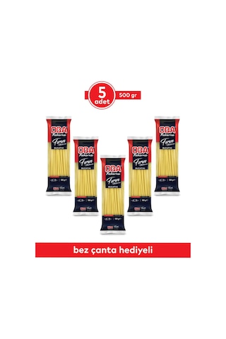 5'li Makarna Paketi Fırın Makarna