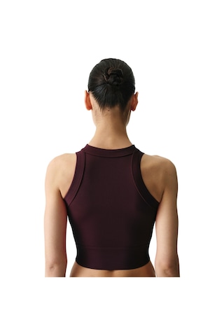 Penti Bordo Seamless Dikişsiz Halter Yaka Askılı Atlet