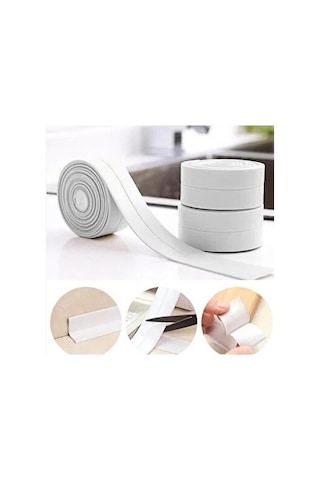 156 Gr Beyaz Su Sızdırmaz Lavabo Kenar Bandı 3.2m