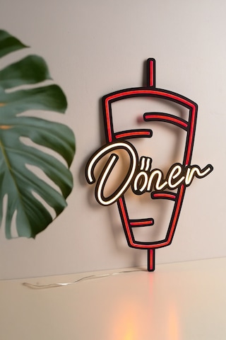 Döner Neon Tabela
