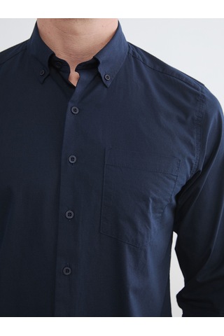 Lcwaıkıkı Classic Mavi Regular Fit Poplin Erkek Gömlek