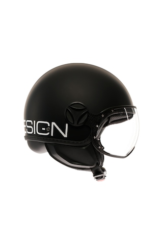 Momo Kask/ Fgtr Classıc Mono Matt Black/white Çok Renkli