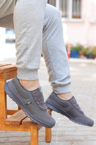 Vojo 4359 Comfort Taban Bağcıksız Anorak Erkek Spor Ayakkabı 267800000225 11 Füme Füme