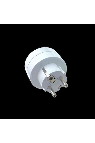 İngiliz Dişi Türk Erkek Fişli Seyahat Adaptörü Çevirici Priz Dönüştürücü