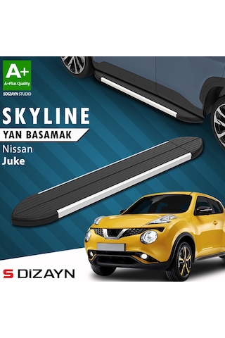 S-dizayn Nissan Juke Skyline Aluminyum Yan Basamak 173 Cm 2010-2018 A+ Kalite