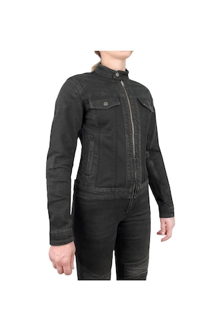 The Biker Jeans Grey Ice Korumalı File Motosiklet Kot Montu Kadın