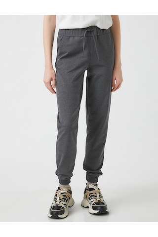 Koton Jogger Eşofman Altı Beli Lastikli Antrasit 2yal48889ok
