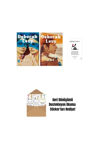 Ağustos Mavisi + Sıcak Süt + Siyah Votka + Okuma Sticker'ları