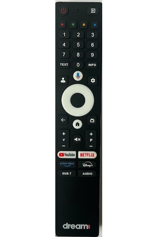 Bolsat Kumanda 1272-dreamstar Ses Komutsuz Android Tv