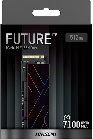 Hiksemi Future Lite 512gb Ssd, Pcle Gen 4x4, Nvme, 6320mb/s Okuma Hızı, 3111mb/s Yazma Hızı