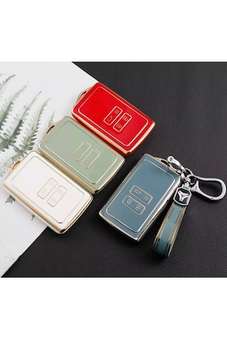 Renault Clio 5 Megane 4 Captur Kaleos Kadjar Duster Uyumlu Anahtar Kılıfı