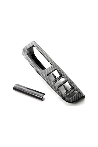 Besthome1 Sağ Direksiyonlu Vw Golf 4 Ve Passat B5 İçin Karbon Desenli Kapı Tutamağı Ve Pencere Anahtar Paneli 1-gang 1-gang