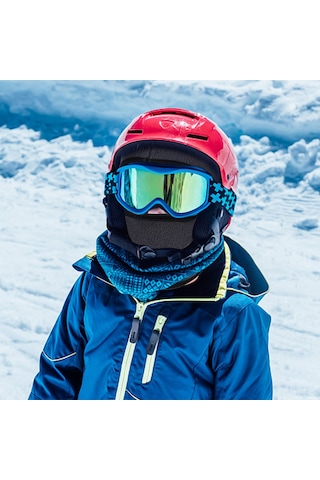 Geeroyoo Çocuklar İçin Kışlık Polar Balaklava - Kayak, Snowboard Ve Açık Hava Aktiviteleri İçin Isıtıcı Başlık Bej