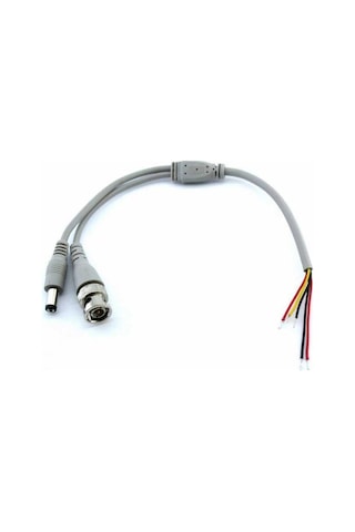 Teknogreen Tgg-121 Bnc+Dc 2.1Mm 30Cm Kamera Kablo