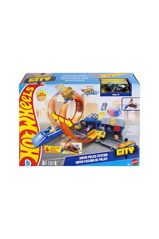 Jbm71 Hot Wheels Polis İstasyonu Oyun Seti Çok Renkli