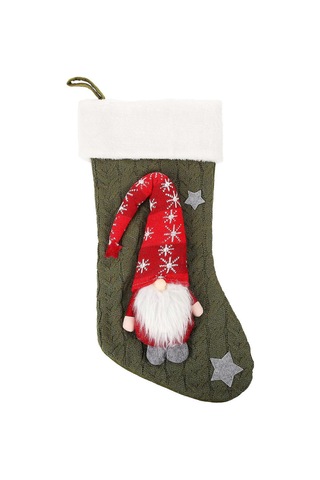 Noel Çorabı Şömine Çorabı Noel Ağacı Asılı Süsleme Şeker Hediye Çantası