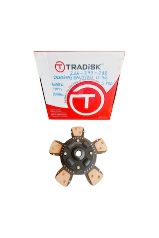 Massey Ferguson 266g-277g-288g Debrıyaj Balatası 12 /5 Ped /g. Yayı Kapalı
