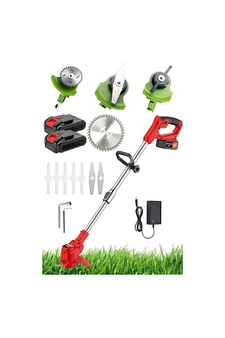 Staxx RDX2100 Çift Akülü Teleskopik Kol Şarjlı Ot Biçme Tırpanı