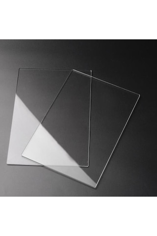 Şeffaf Pleksi Pleksiglas Levha | 2.8 - 3Mm Şeffaf Pleksi 35Cm-35Cm