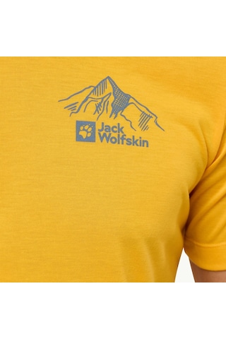 Jack Wolfskin Jack Wolfskın Vonnan Graphıc T M 25258 Çok Renkli