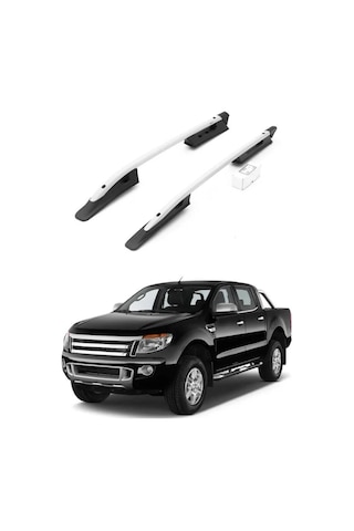 Turtle Ford Ranger T6-p375/px 2011-2022 Tavan Çıtası Falcon Gri