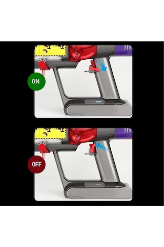 Dyson V15 Uyumlu Için Tetik Kilidi / Güç Düğmesi Kilidi (552592154)