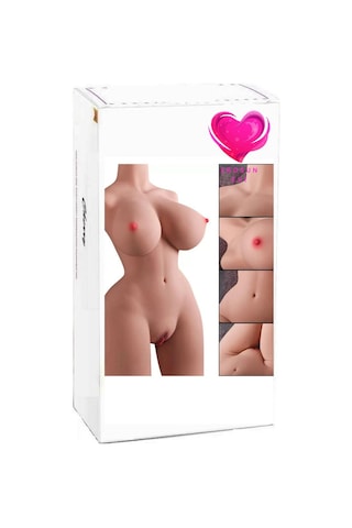 Erotixshop Premium Torso Masturbator Emily - Mega Boy Realistik Manken Anal Vajinal 2 In 1 Suni Vajina 10 KG