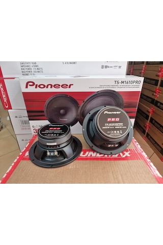 Pıoneer Ts-m1610pro 16 Cm Midrange 300w 100 Rms 1 Takım 2 Ade