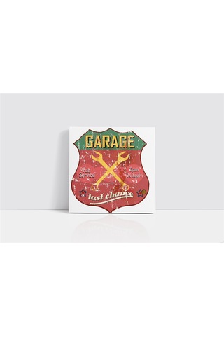 Vintage Retro Görsel Kanvas Tablo-154953