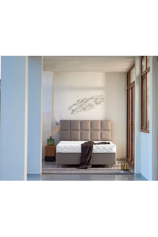 Nironyatak Tek Kişilik Lüks Ergonomik Visco(Yaysız) Yatak 100X200Cm Niron St