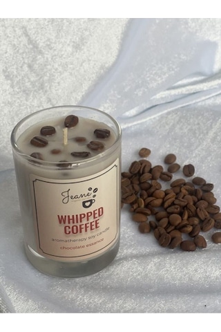 Jeane Candles Gerçek Kahve Çekirdekleri Çikolata Kokulu Kahve Rüy