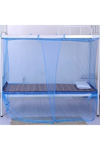 Hfambition Öğrenci Yatak Odası İki Kişilik Kare Tavanlı Ultra Yoğun 120x200 Mavi Konik, Ev Kullanıma Uygun, Kolay Kurulum, Dayanıklı Malzeme