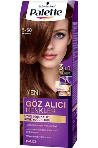 Palette Göz Alıcı Renkler 5 - 68 Kestane X 2 Adet